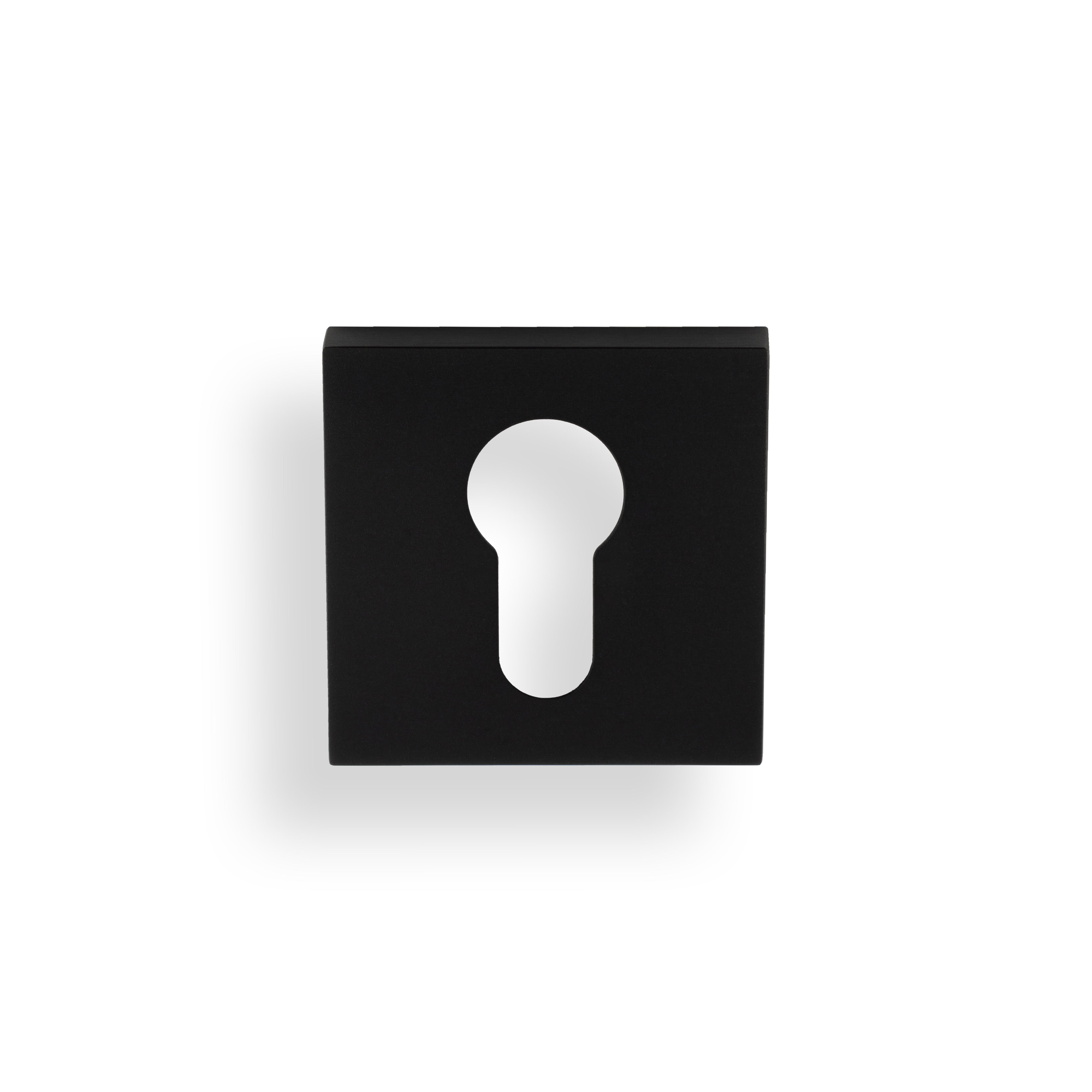 Valli – Euro Profile Push-on Square Rosette Escutcheon