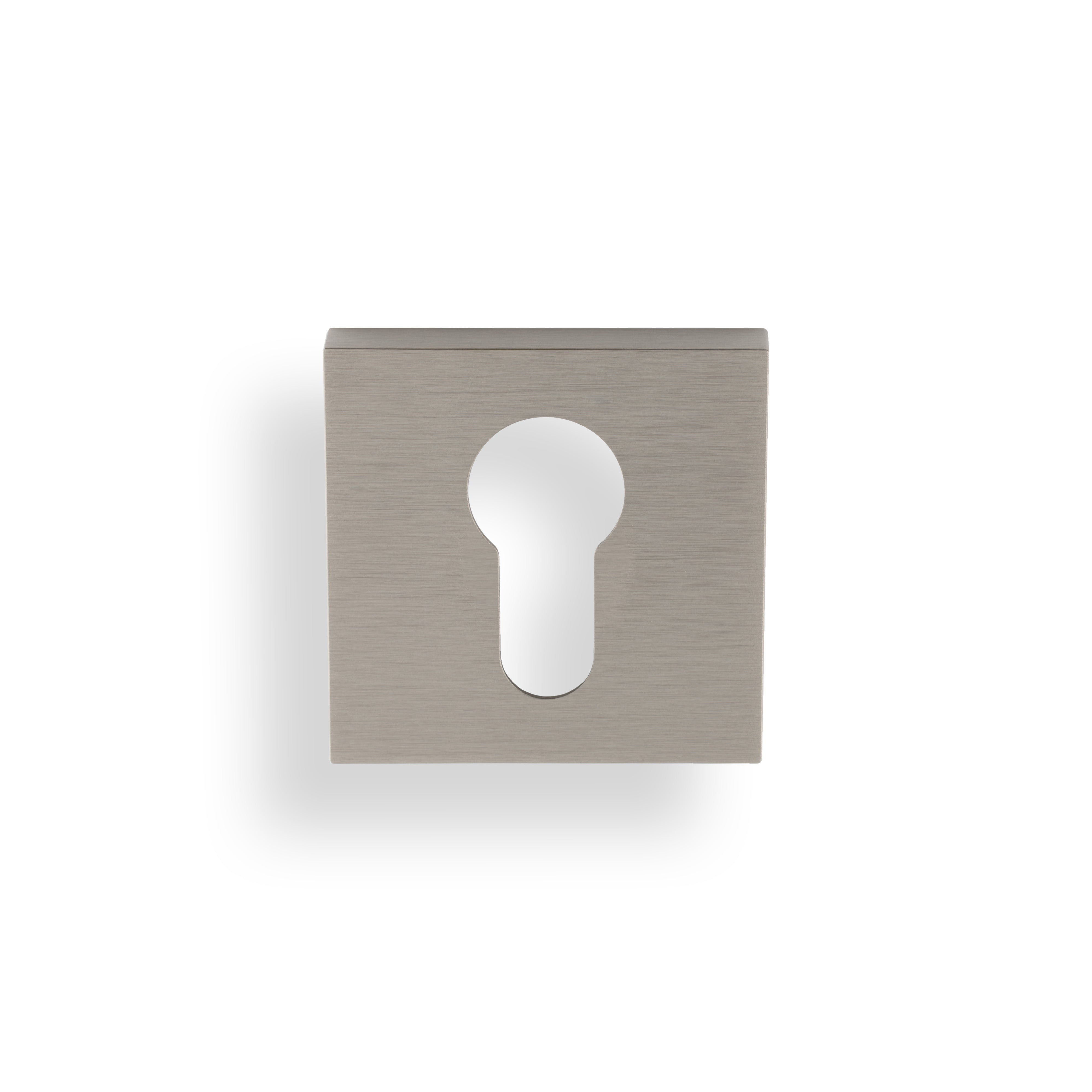 Valli – Euro Profile Push-on Square Rosette Escutcheon