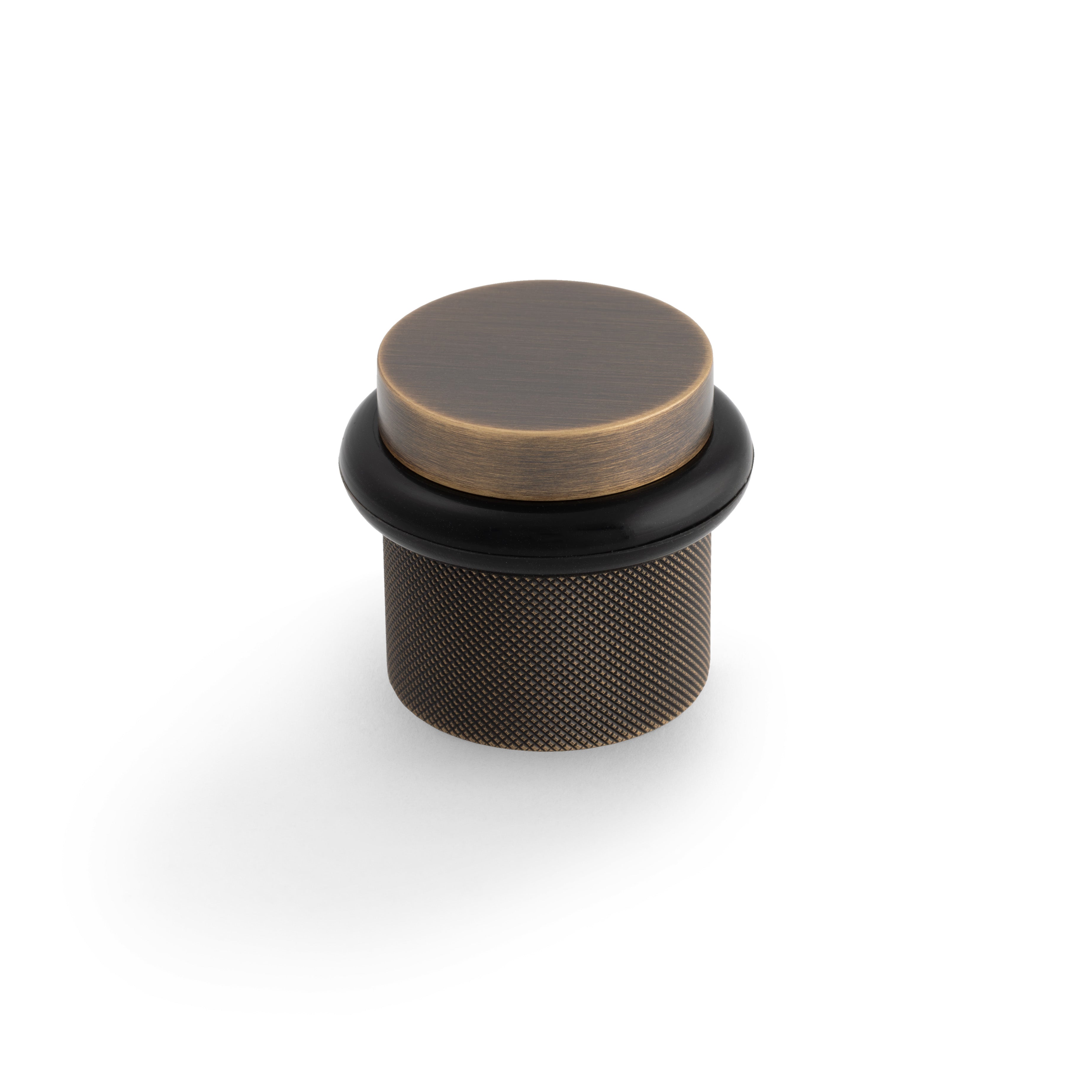 Valli – 38 x 35mm - Floor Mounted Knurled Doorstop - Concealed Fix