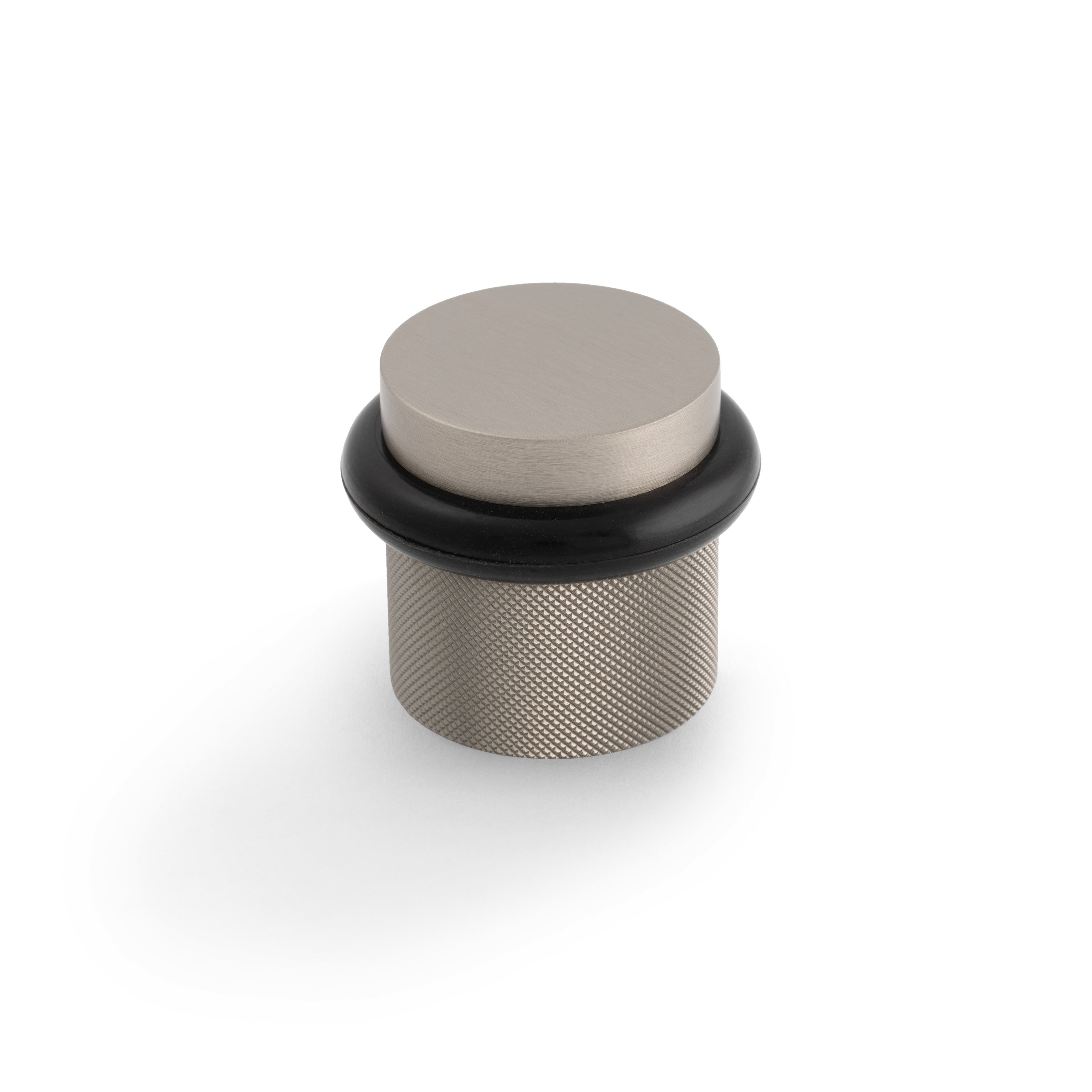 Valli – 38 x 35mm - Floor Mounted Knurled Doorstop - Concealed Fix