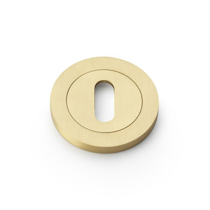 Round Rose - Slim - Key (Sashlock) Escutcheon