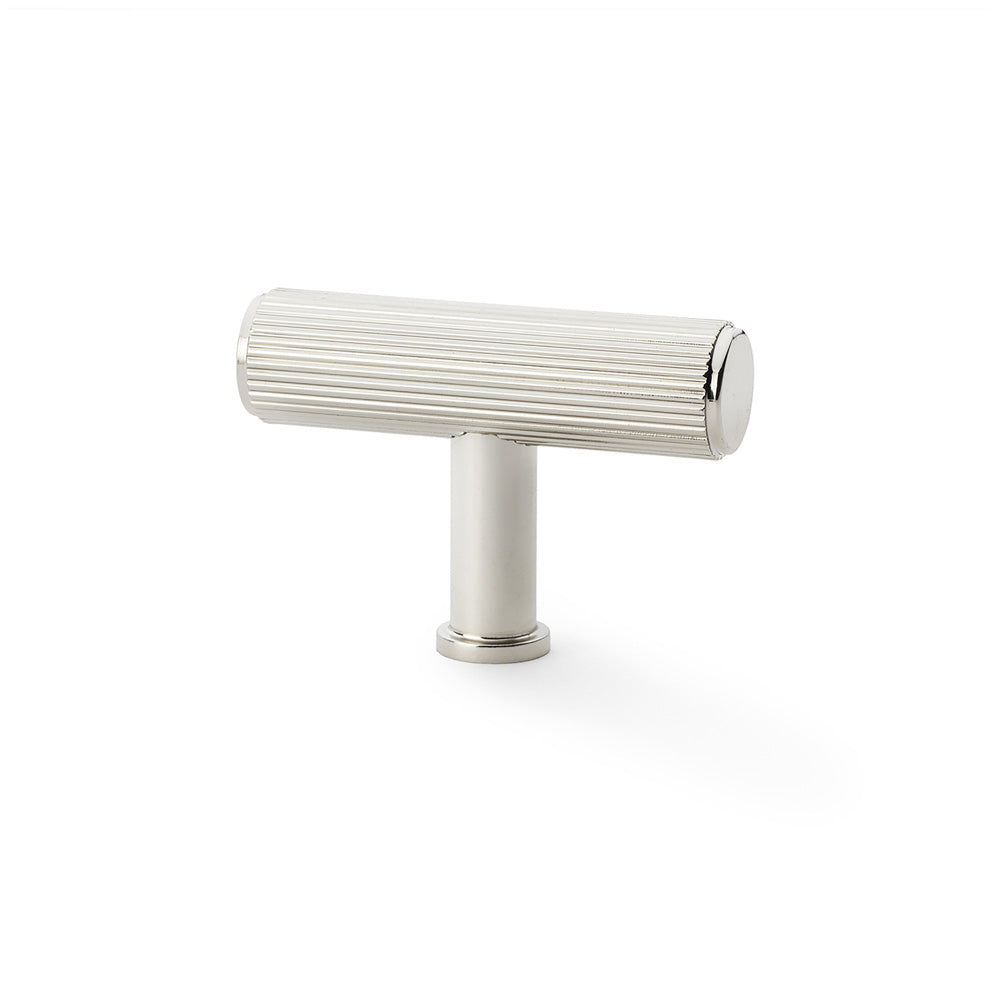 Crispin Reeded T-Bar Handle