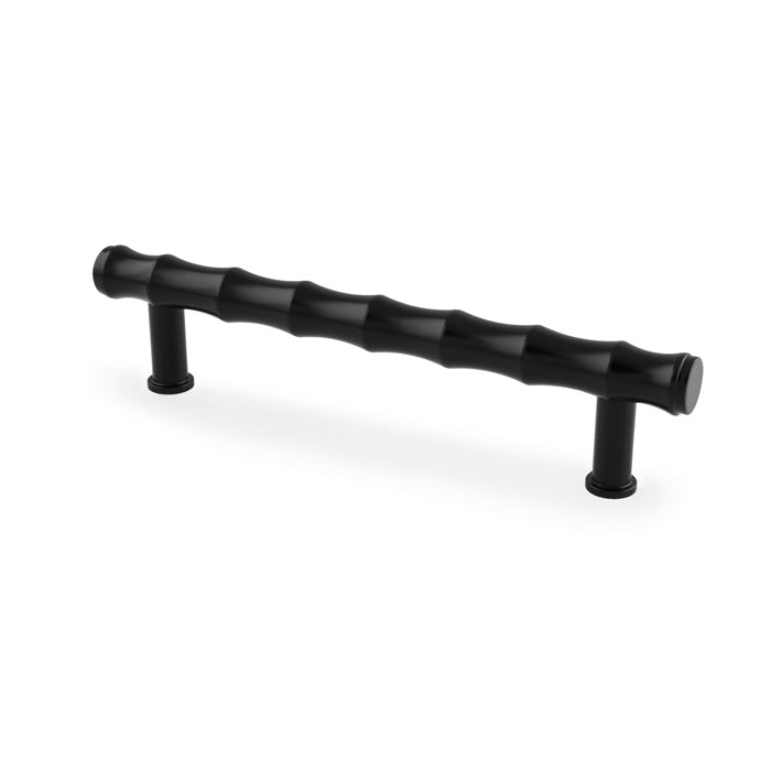 Crispin Bamboo T-Bar Pull Handle — Matt Black