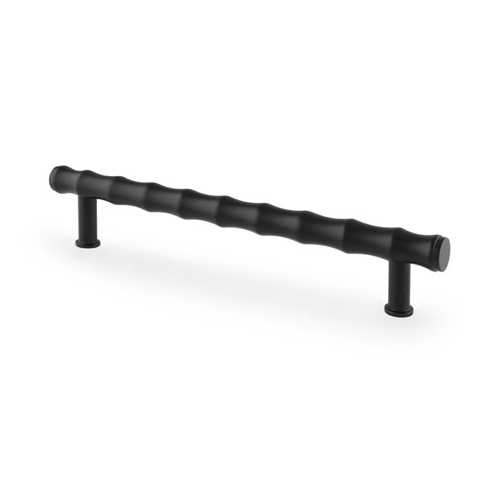Crispin Bamboo T-Bar Pull Handle — Matt Black