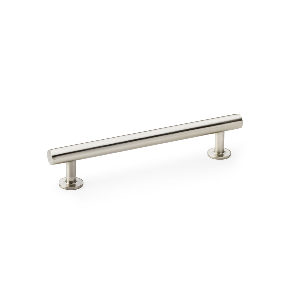 Round T-Bar Pull Handle — Satin Nickel
