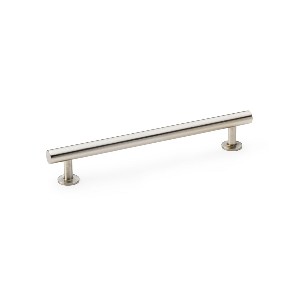 Round T-Bar Pull Handle — Satin Nickel