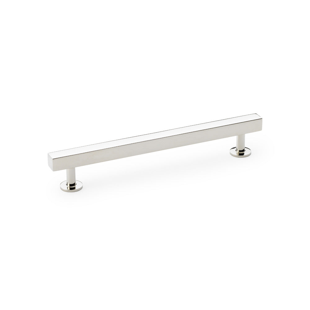 Square T-Bar Pull Handle — Polished Nickel