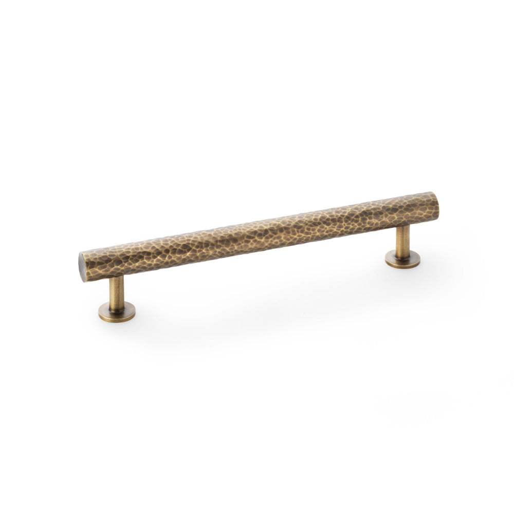 Leila Hammered Pull — Antique Brass