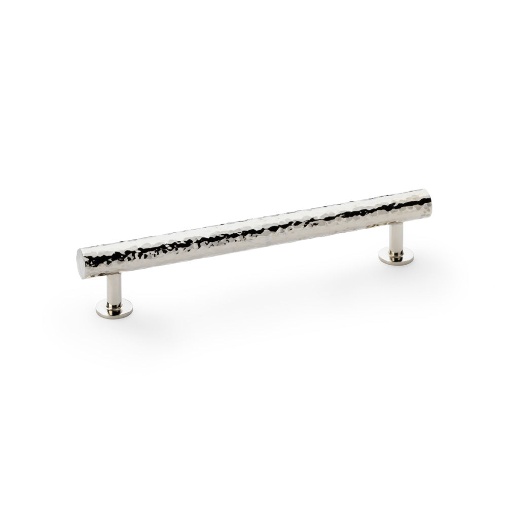 Leila Hammered Pull — Polished Nickel