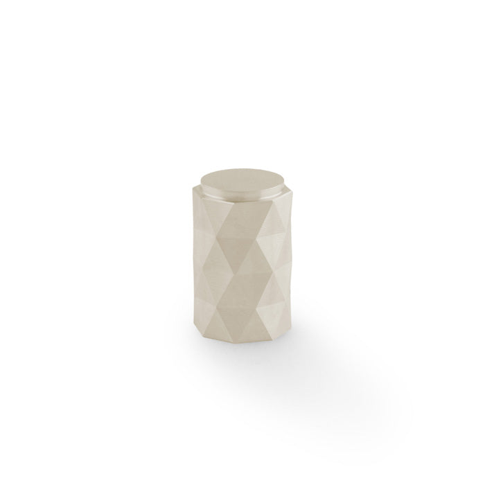 Diamond Cut Cylinder Cabinet Knob