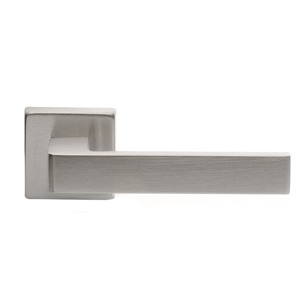 The Techna Lever in Satin Chrome