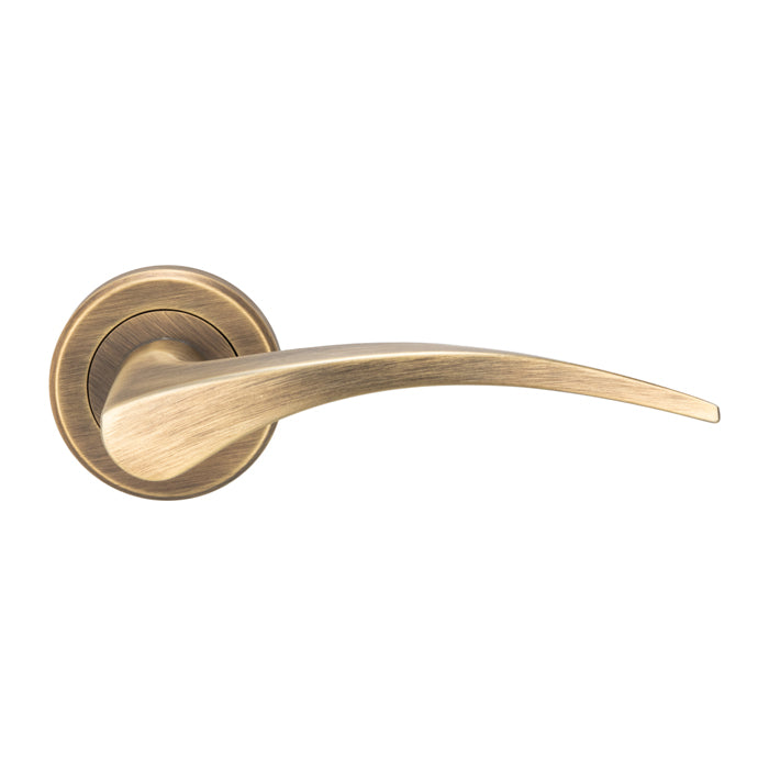 The Olivier Lever in Antique Brass