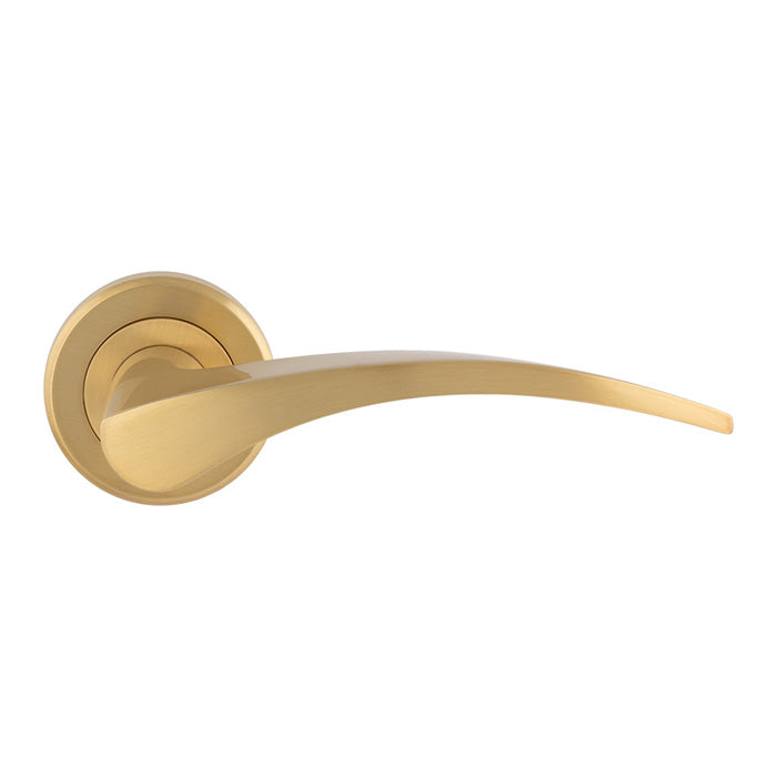 The Olivier Lever in Satin Brass