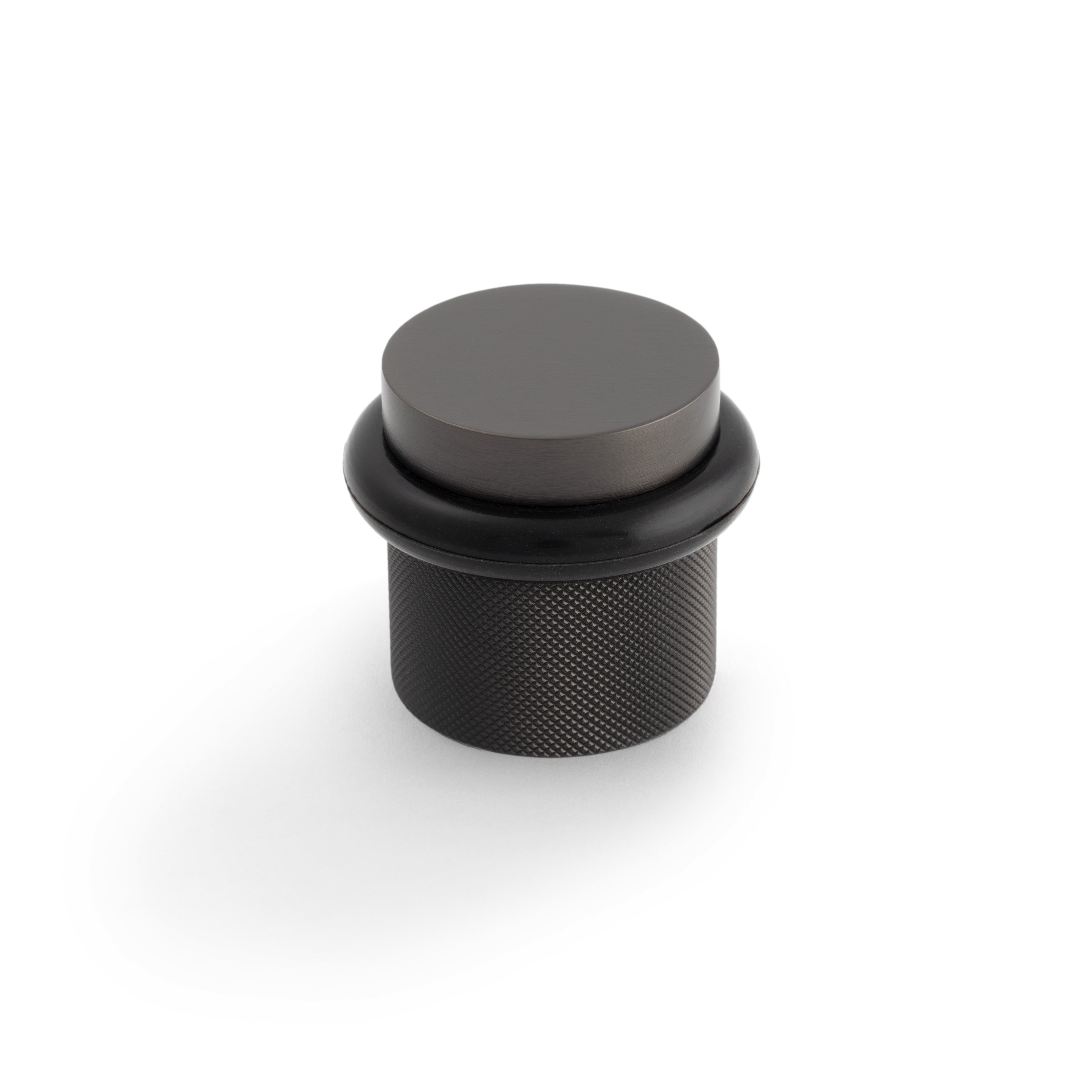 Valli – 38 x 35mm - Floor Mounted Knurled Doorstop - Concealed Fix