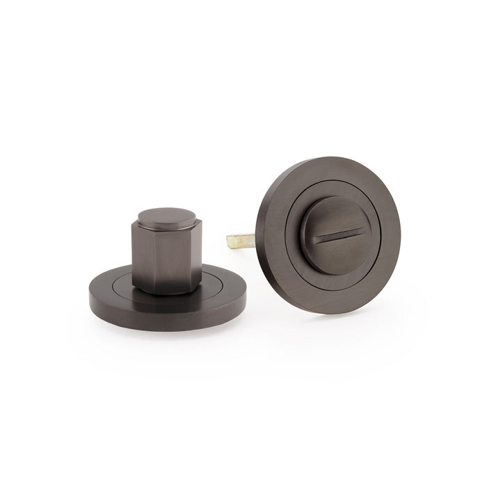 Round Rose - Slim - Hex Bathroom Turn & Release