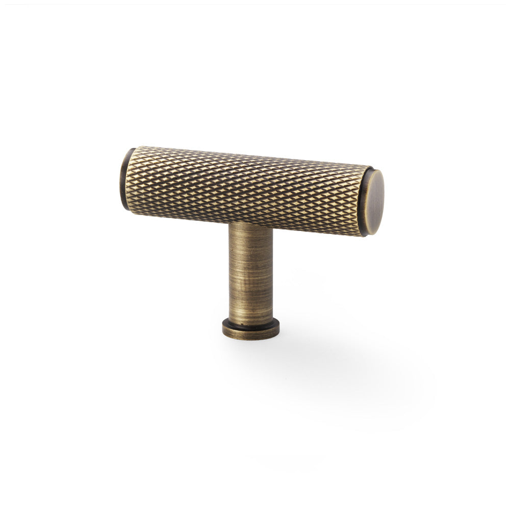 Crispin Knurled T-Bar Handle