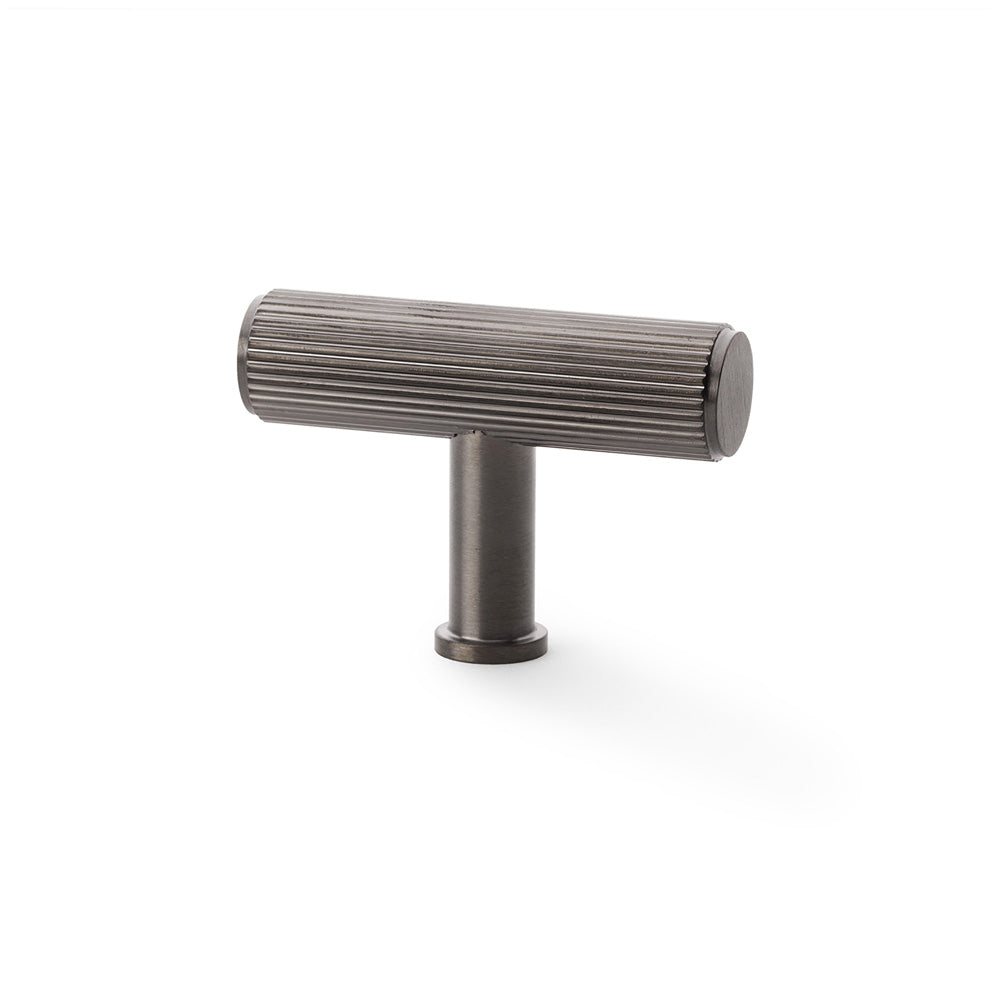 Crispin Reeded T-Bar Handle