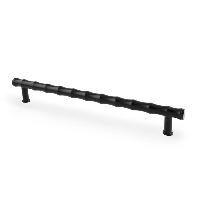 Crispin Bamboo T-Bar Pull Handle — Matt Black