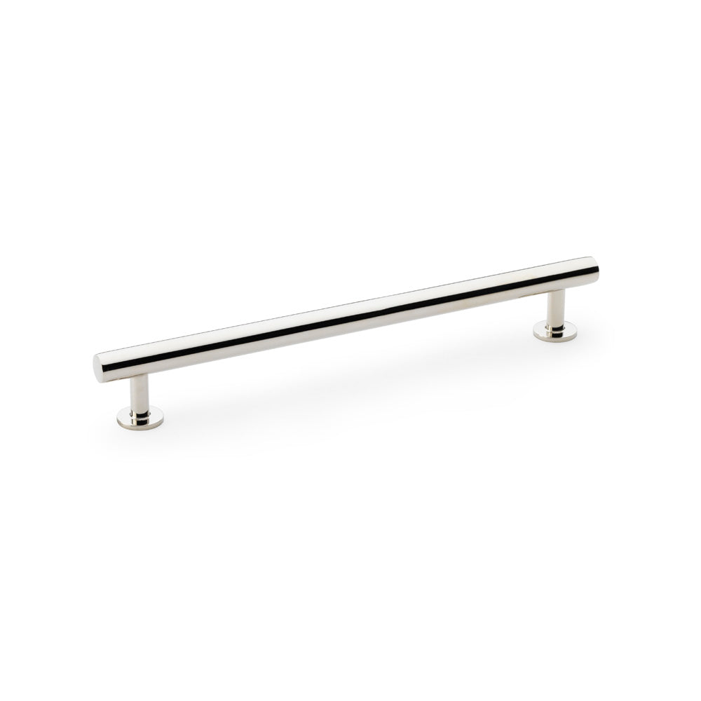 Round T-Bar Pull Handle — Polished Nickel
