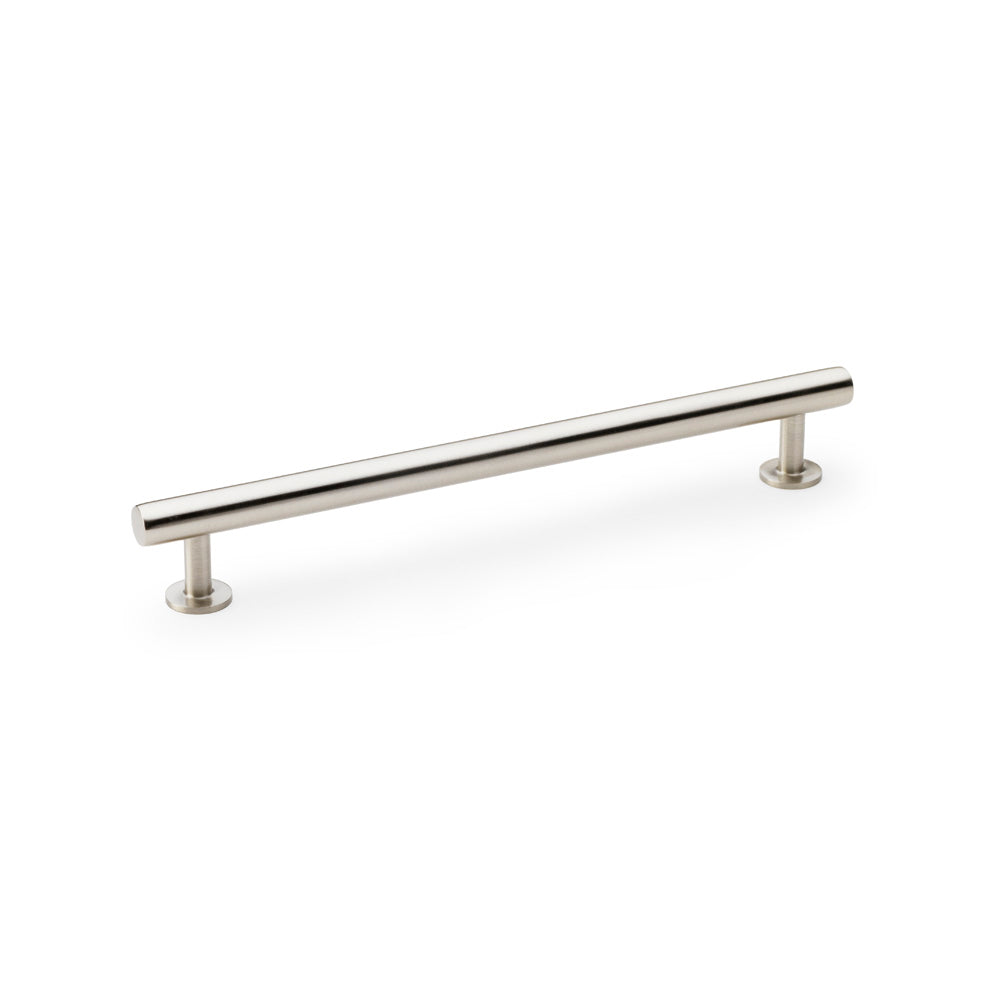 Round T-Bar Pull Handle — Satin Nickel