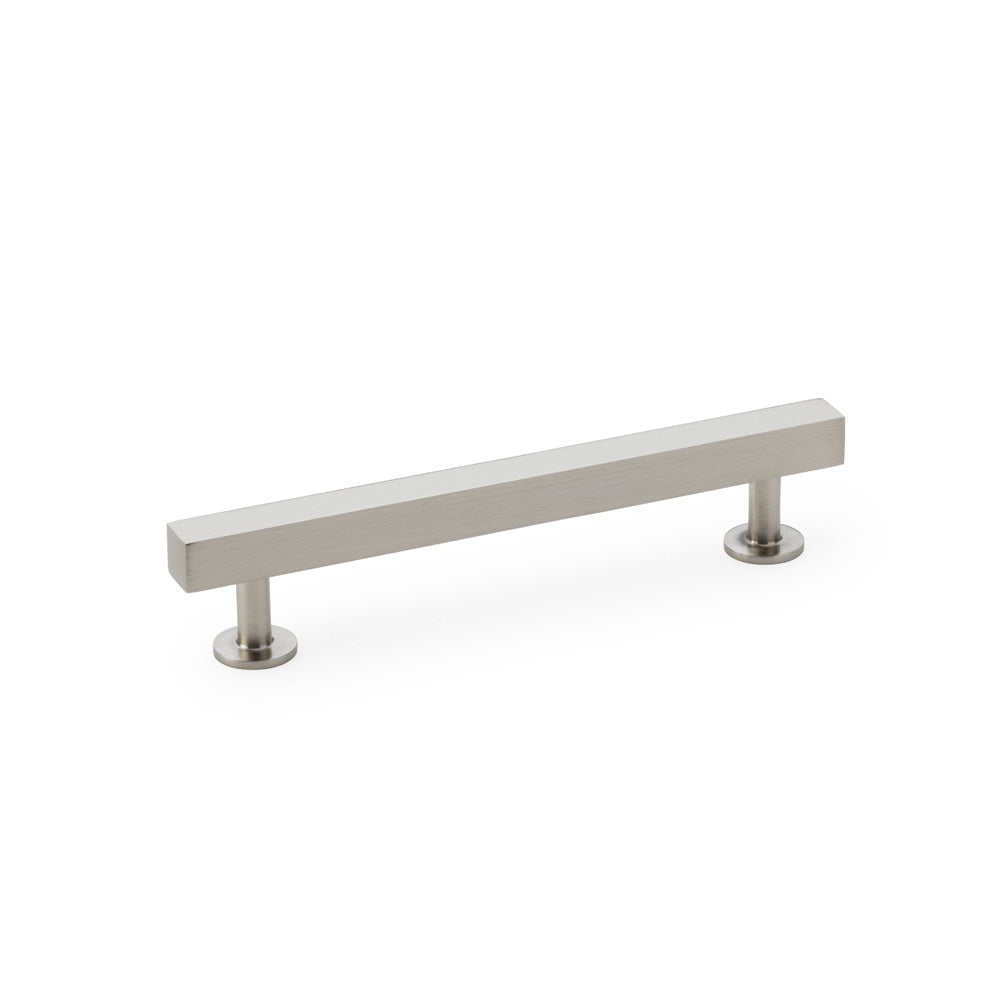 Square T-Bar Pull Handle — Satin Nickel