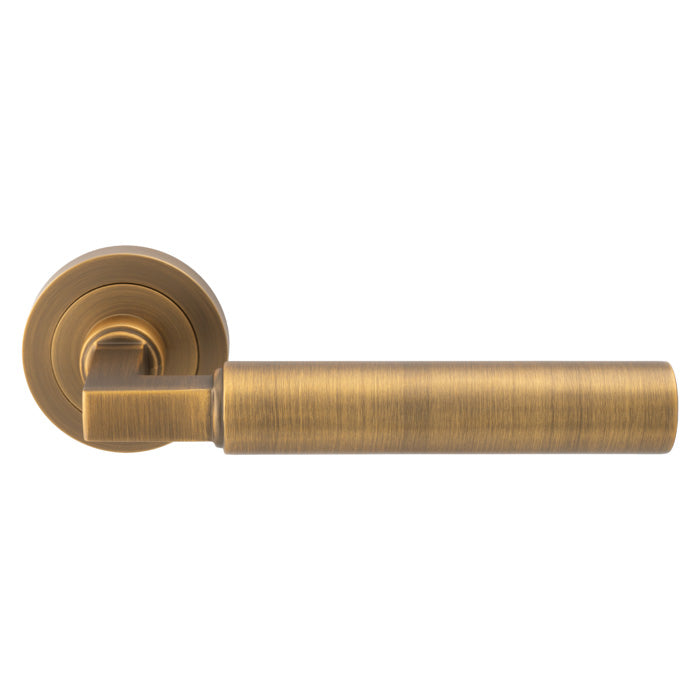 The Amiata Lever in Antique Brass