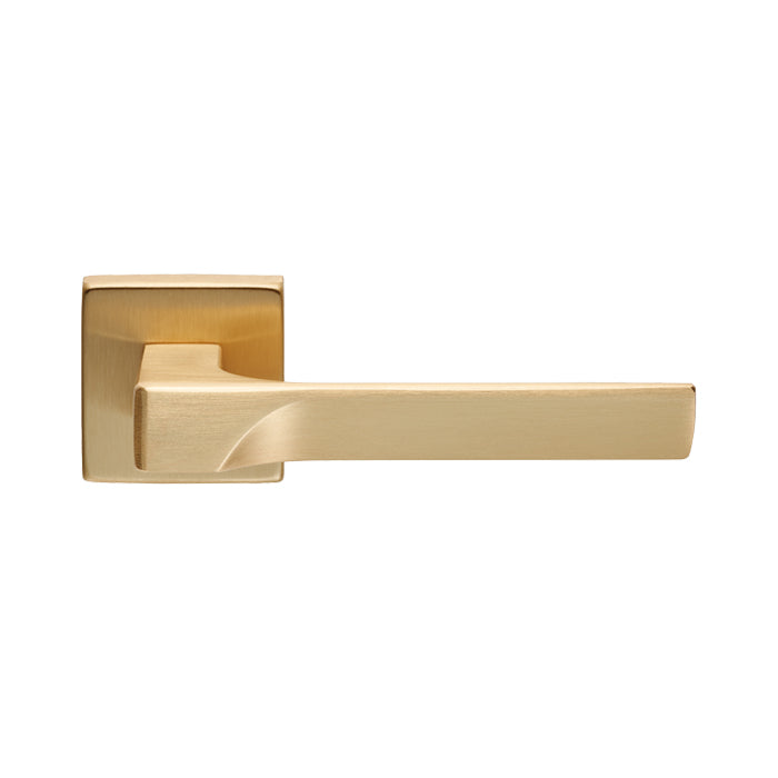 The Flash Lever in Satin Brass