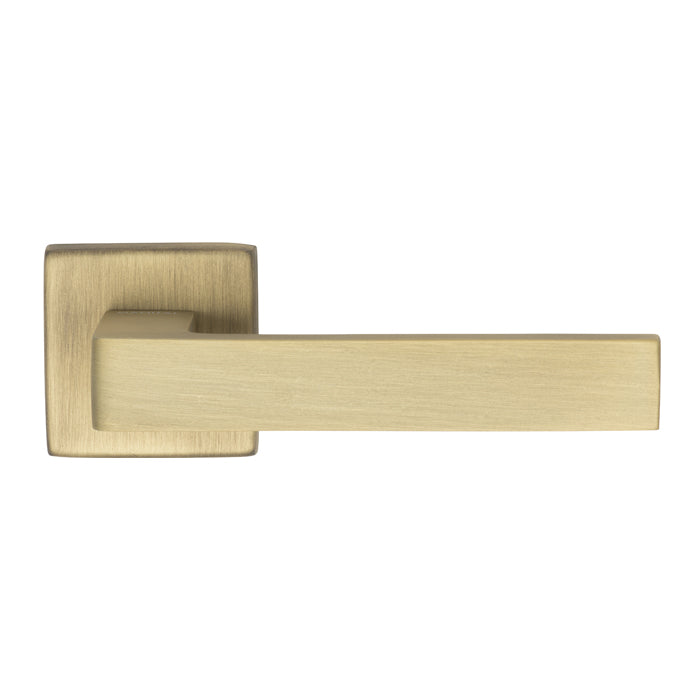 The Techna Lever in Antique Brass